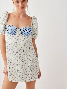For Love & Lemons Colby Mini Dress